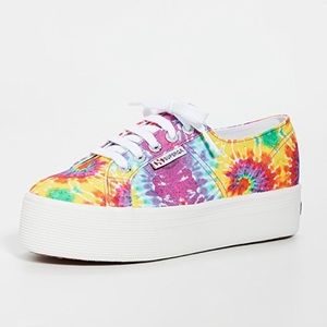 Superga *NEW*2790 Fabric Fan Tie Dye W Sneakers